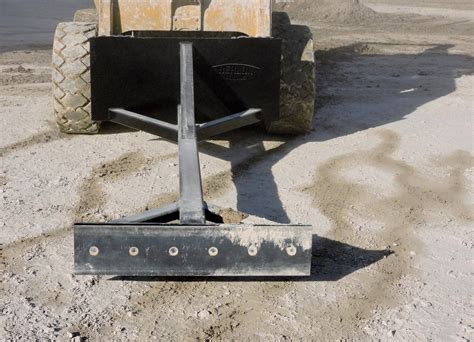 skid steer scraper attachment